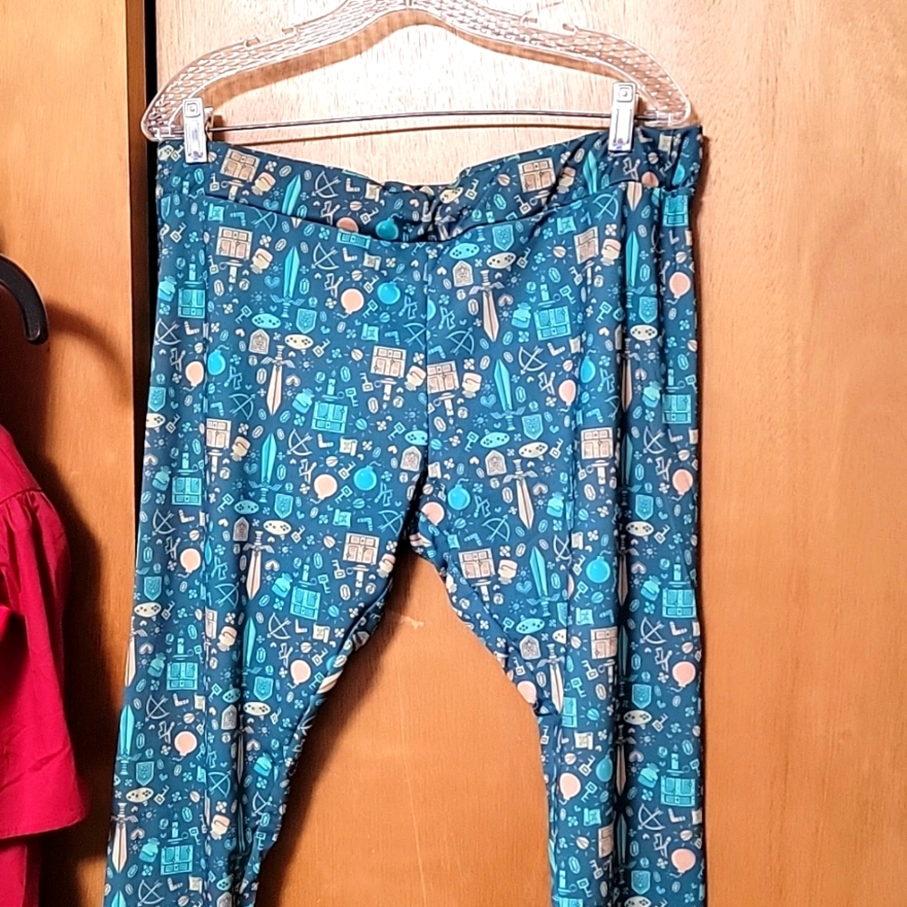 Link Zelda poly legging 2X Plus